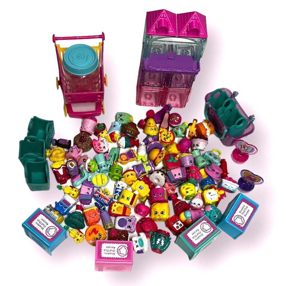 Shopkins lot of over 90 items